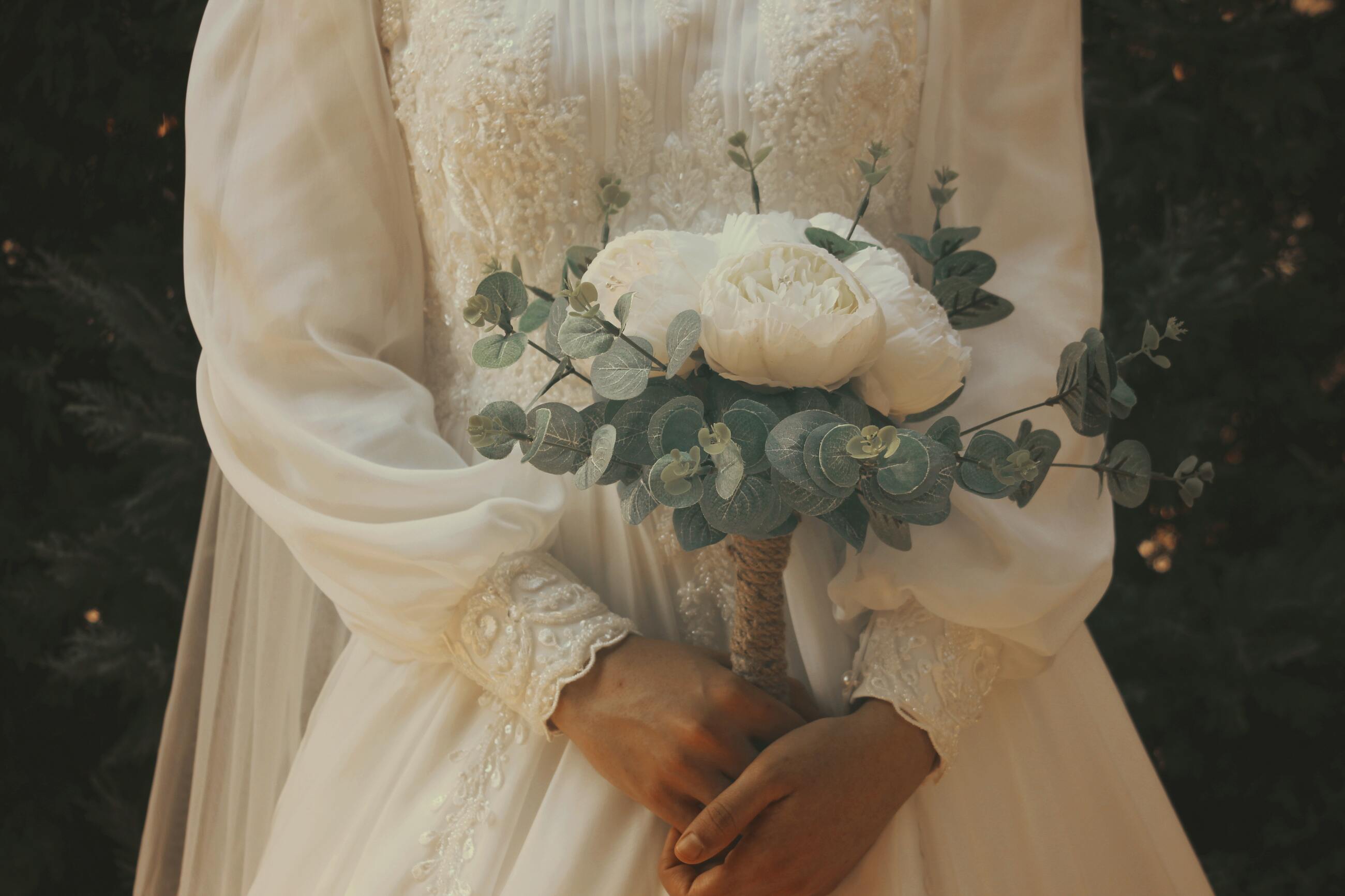 Modest Wedding Dress Customizations Image