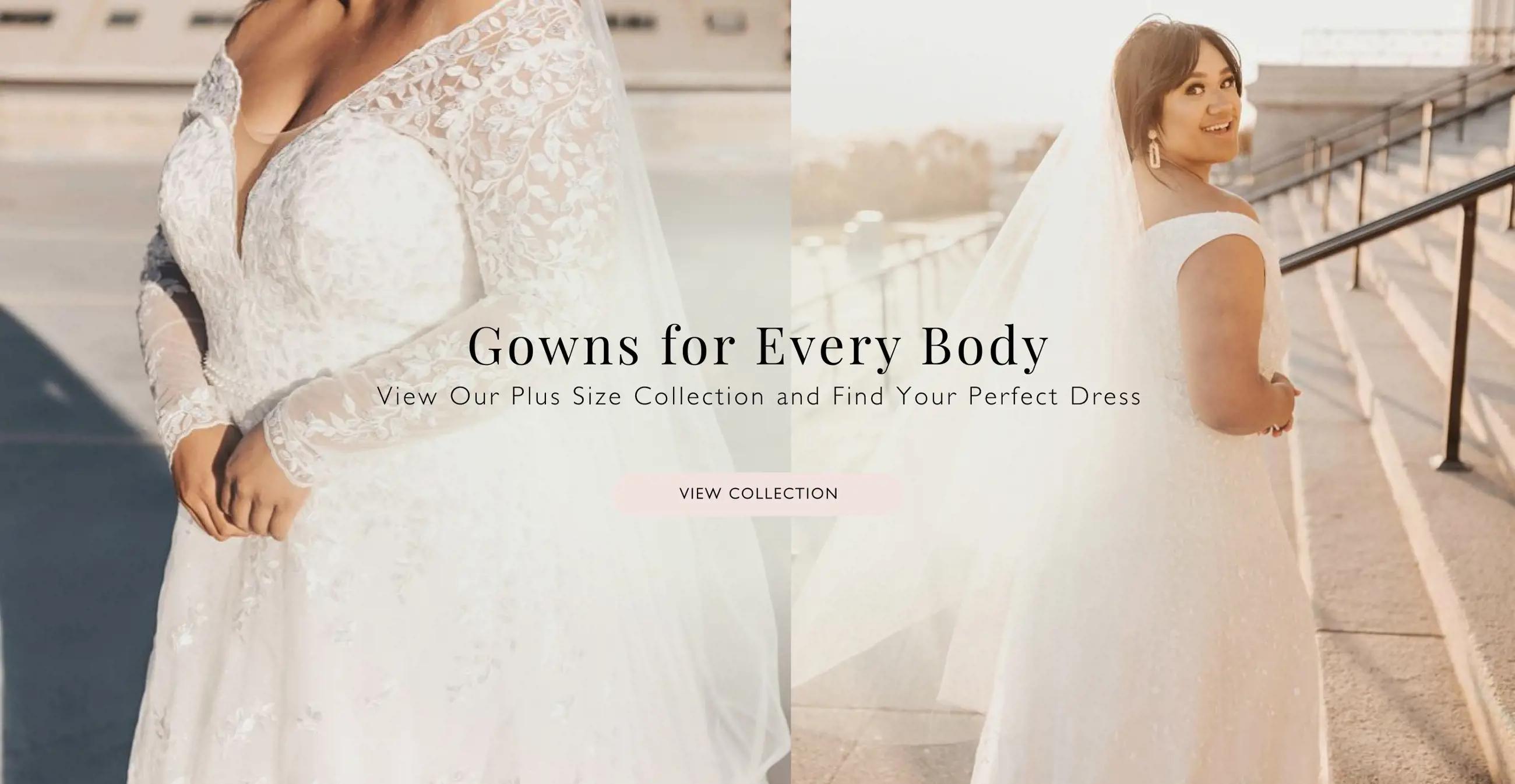 Plus size wedding dresses_D