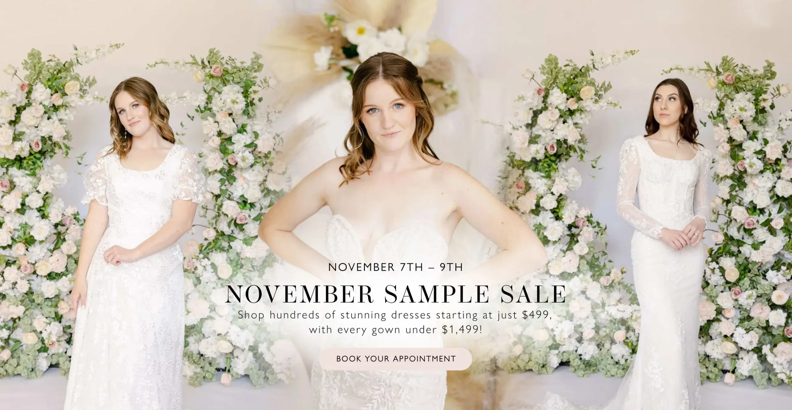Sample Sale Banner for Desktop